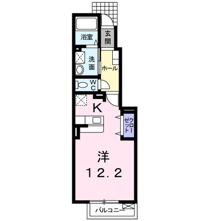 川越富洲原駅 徒歩10分 1階の物件間取画像